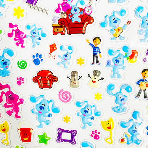 ブルーズ・クルーズ シール ステッカー 3D 16158 Blue's Clues ぷくぷく ニコロデオン Nickelodeon 犬 ブルー キャラクター グッズ 輸入 |  | 01