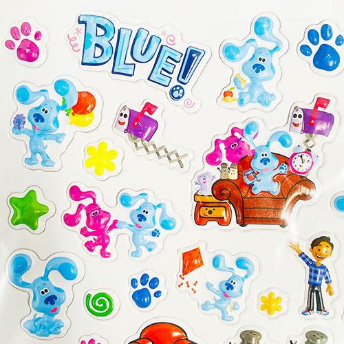 ブルーズ・クルーズ シール ステッカー 3D 16158 Blue's Clues ぷくぷく ニコロデオン Nickelodeon 犬 ブルー キャラクター グッズ 輸入 |  | 02