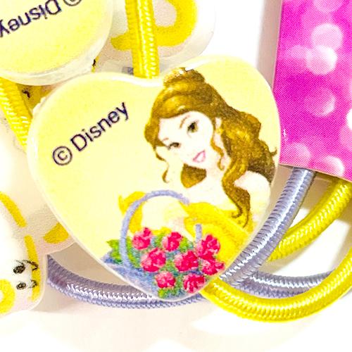 ディズニープリンセス 4P シンプルヘアゴム ( 美女と野獣 ) 16182 ゴム ヘアゴム アクセサリー ヘアアクセ おしゃれ お洒落グッズ グッズ ハート |  | 01