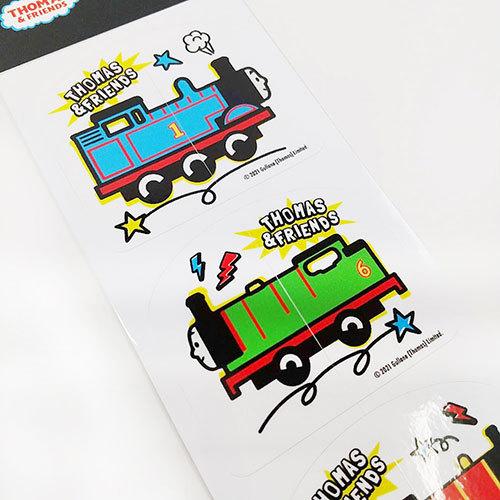 きかんしゃトーマス くつの絵あわせ目印ステッカー 16282 Thomas トーマス 左右 靴 上履き うわばき 幼児 保育園 幼稚園 グッズ KT00011-4 |  | 01