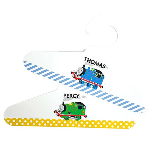 きかんしゃトーマス キッズ用 スチレンボード ハンガー ( ホワイト ) 16284 Thomas トーマス グッズ キャラクターグッズ 衣類整理 はんがー 5本組 |  | 01