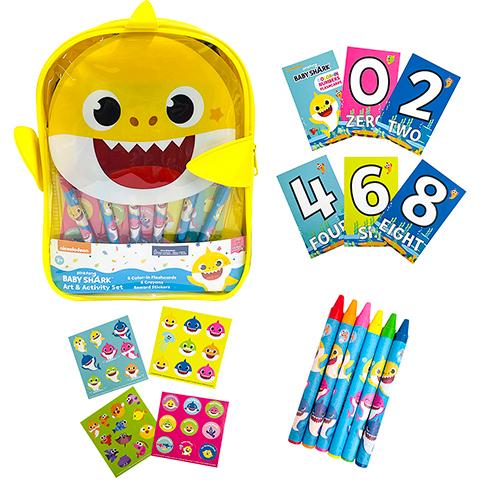 ベイビーシャーク ミニリュック入り アート＆アクテビティ セット
