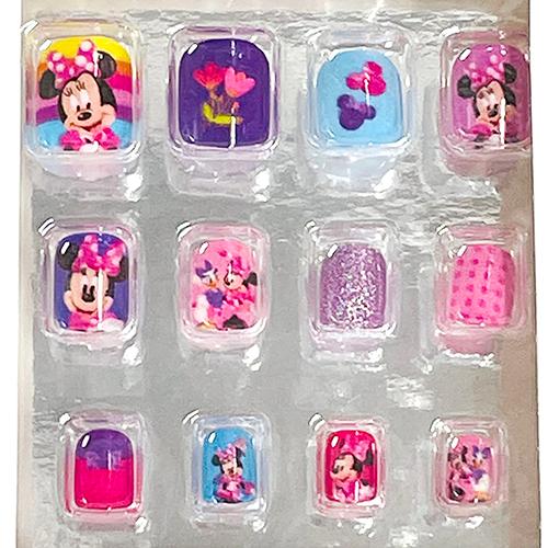 ミニー ネイルチップ 48個入り 16428 ミニーちゃん グッズ おもちゃ