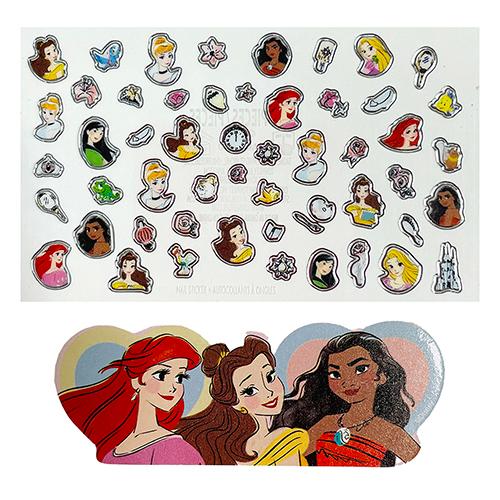 Disney Princess Nail Set 12pc ディズニープリンセス ネイルチップ