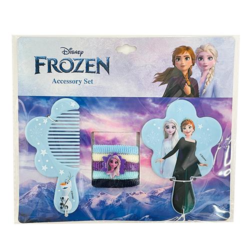 アナと雪の女王 2 コーム ミラー ヘアゴムセット 16455 アナ雪 ゴム ヘアアクセ 鏡 手鏡 くし 女の子 キャラクター ディズニー アナ エルサ | 