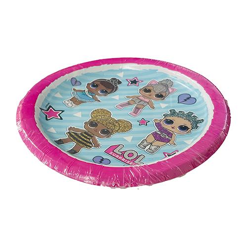 LOLサプライズ 紙皿 丸 8枚入り 6インチ 16550 紙皿 皿 プレート 使い捨て パーティーグッズ 誕生日 バーベキュー キャラクター グッズ |  | 01