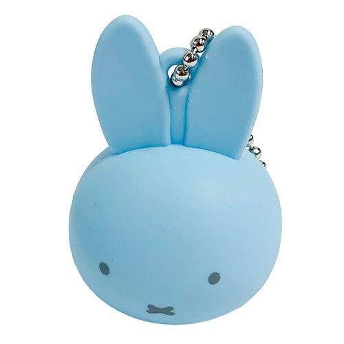 ミッフィー リップクリーム キャップ FACE ( スカイブルー ) 16589