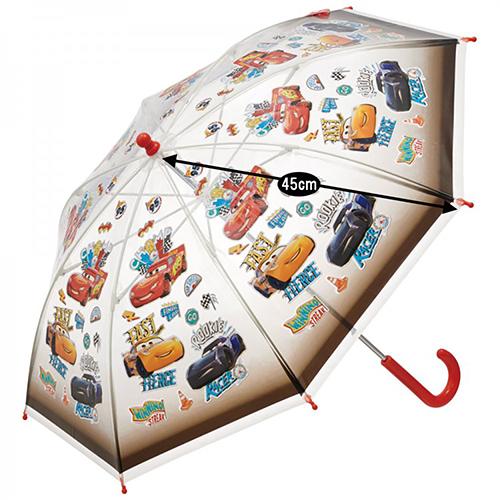 カーズ 子供用 ビニール 傘 ( 45cm ) 16627 かさ カサ 雨傘 長傘 レイングッズ 雨具 手開き ディズニー ピクサー CARS マックィーン 車 |  | 01