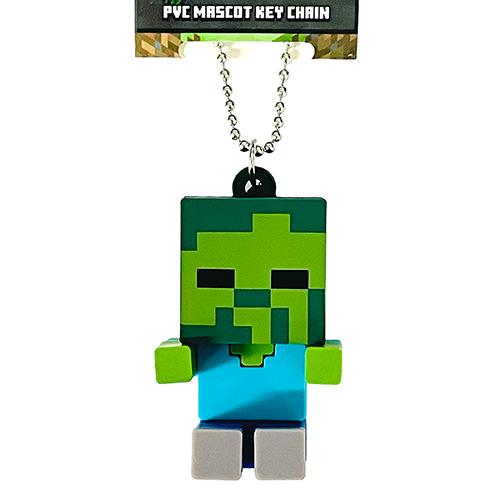 最新 マインクラフト Pvc マスコット キーホルダー ゾンビ マイクラ グッズ ゲーム キャラクター Zombie Mob 立体 かわいい Mct Pm Zb Aynaelda Com