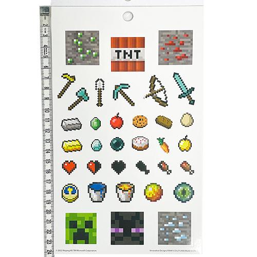 マインクラフト ステッカーブック 4シート 16699 マイクラ シール