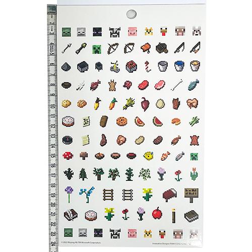 マインクラフト ステッカーブック 4シート 16699 マイクラ シール クリーパー TNT エンダーマン ご褒美シール 装飾 デコレーション 雑貨 輸入品 インポート |  | 03