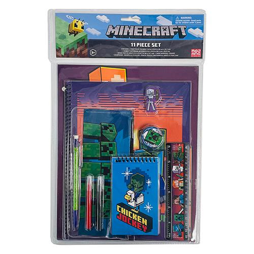 マインクラフト ステーショナリーセット 11アイテム 16703