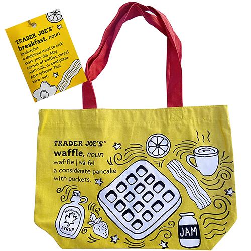 トレーダージョーズ トート エコバッグ ( ブレックファースト ) 16731 トレジョ バッグ コットン 布 トートバッグ アメリカ USA インポート 輸入品 Trader Joe's | 