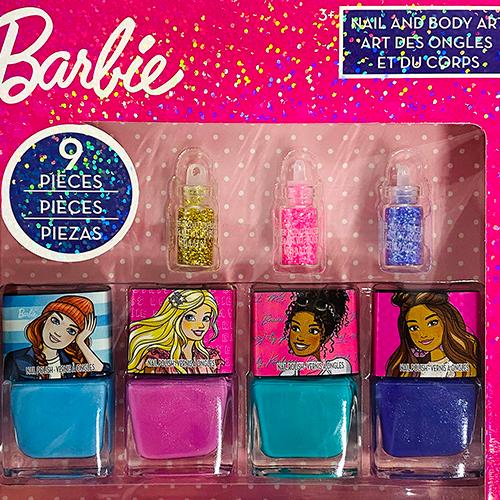 バービー ネイル セット ( 4色 ) 16769 マニキュア はがせる 水溶性 はがせるマニキュア Barbie キッズ コスメ ネイルシール 爪やすり フト プレゼント 輸入品 |  | 02