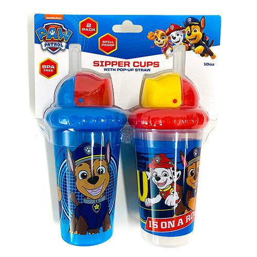 パウパトロール ストロー付き カップ 2個 セット 16770 パウパト