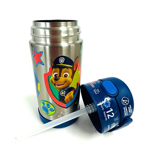 サーモス ストローボトル F410 ( パウパト ネイビー ) 16776 THERMOS