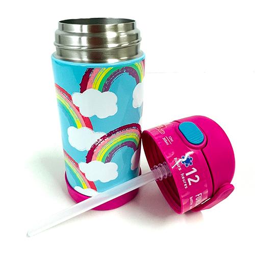 THERMOS サーモス ストローボトル F410 ( レインボー ) 16779