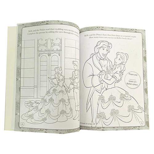 【訳あり】 ディズニープリンセス クレヨン シール付き ぬりえ 16782 disney 塗り絵 カラーリングブック 間違い探し クレヨン付き ステッカー 輸入品 |  | 03