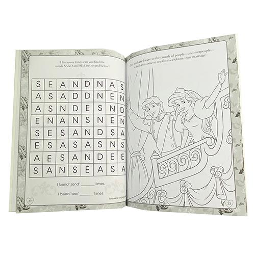 【訳あり】 ディズニープリンセス クレヨン シール付き ぬりえ 16782 disney 塗り絵 カラーリングブック 間違い探し クレヨン付き ステッカー 輸入品 |  | 04