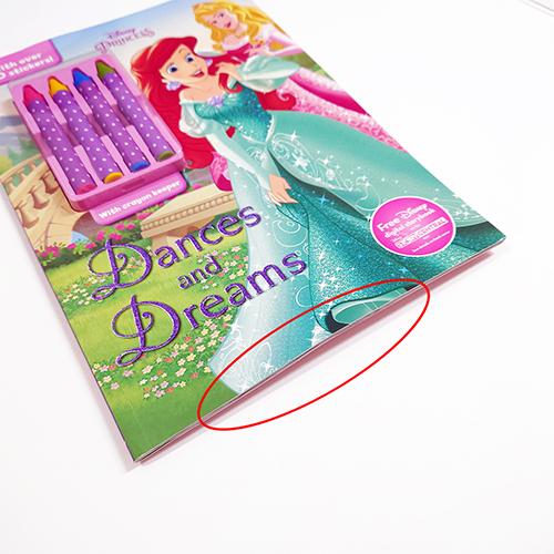 【訳あり】 ディズニープリンセス クレヨン シール付き ぬりえ 16782 disney 塗り絵 カラーリングブック 間違い探し クレヨン付き ステッカー 輸入品 |  | 05