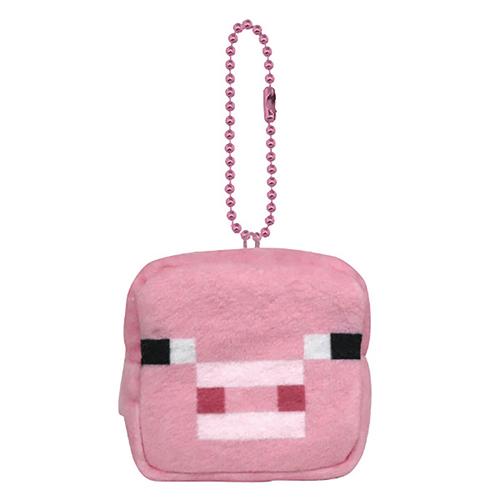 マインクラフト ミニキューブポーチ ( ブタ ) 16792 マイクラ グッズ Minecraft 小物入れ ジッパー Mob ケイカンパニー MCT-MQ-BU | 
