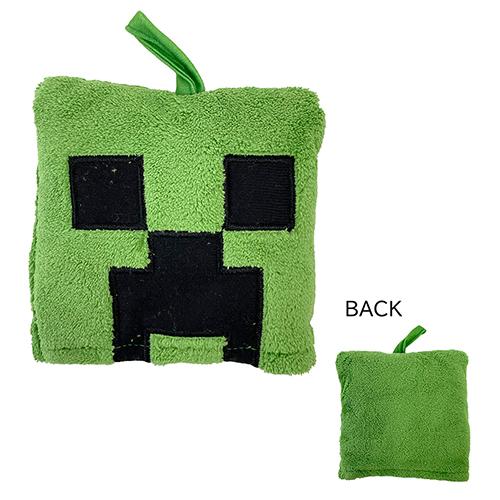 マインクラフト ループタオル ( クリーパー ) 16883 マイクラ グッズ 手拭き 吸水 キャラクター 雑貨 Minecraft Creeper Mob モブ MCT-LT-CP |  | 01