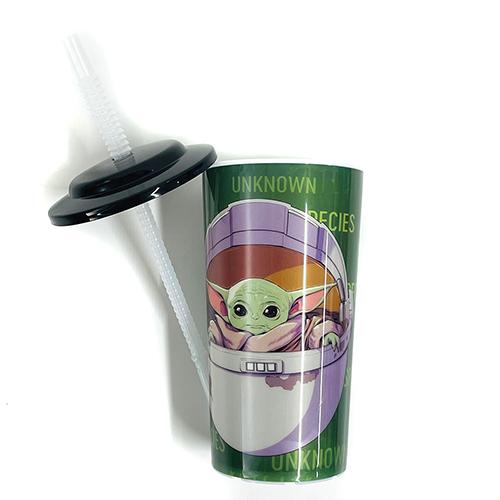 スターウォーズ マンダロリアン ストロー付き タンブラー 16971 コップ