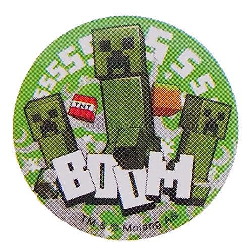 マインクラフト 缶バッジ ( クリーパー / グリーン ) creeper 16981