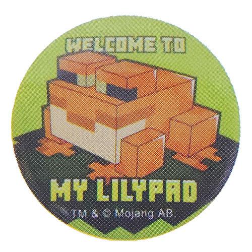 マインクラフト 缶バッジ ( カエル ) Frog 16990 Minecraft ゲーム