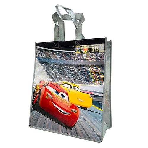 カーズ 不織布 ショッパー L ( グレー) 17061b Cars グッズ エコバッグ
