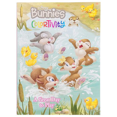 ディズニー バニーズ Bunnie ぬりえ A Great Day to Play (水遊び