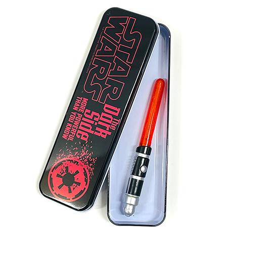 スターウォーズ ライトセイバーペン 缶ペンケース付き ( 赤 スターウォーズ ライトセイバーペン 缶ペンケース付き ( 赤