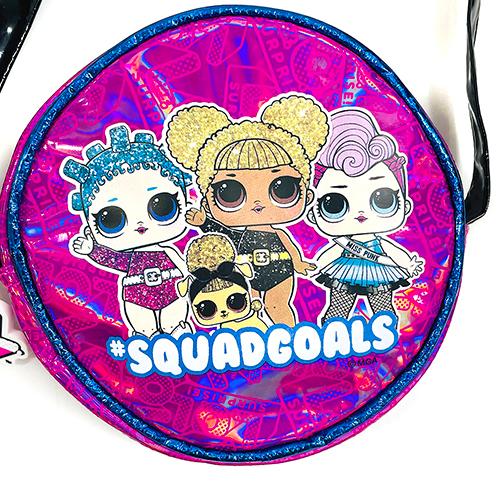 L.O.L SURPRISE！ 丸型 ポシェット 17092 LOL バッグ かばん ショルダーバッグ ミニバッグ かわいい カラフル キラキラ 女の子 NY 輸入品 USA インポート |  | 01