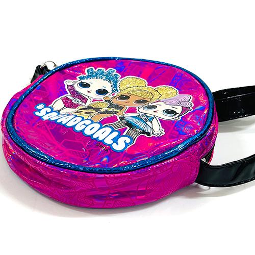 L.O.L SURPRISE！ 丸型 ポシェット 17092 LOL バッグ かばん ショルダーバッグ ミニバッグ かわいい カラフル キラキラ 女の子 NY 輸入品 USA インポート |  | 03