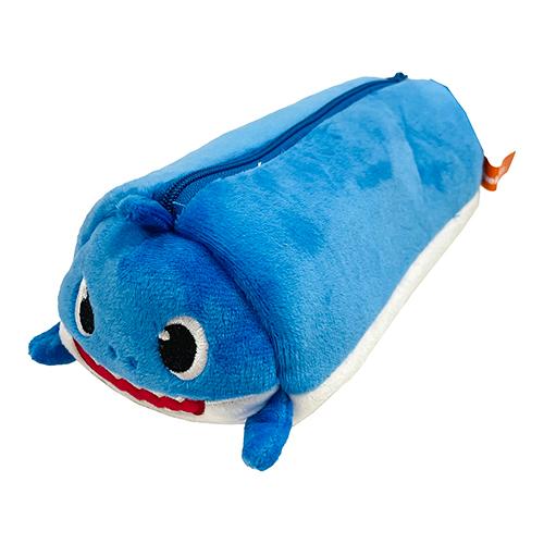 ベイビーシャーク ぬいぐるみ ペンポーチ ( ダディシャーク ) 17098a