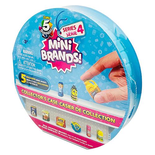 Zuru 5 サプライズ ミニ ブランド シリーズ4 コレクターズケース 17105 ミニチュア フィギュア 5 Surprise Mini Brands Series 4 Collectors Case  おままごと |  | 01