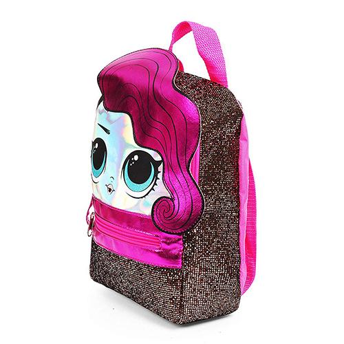 L.O.L SURPRISE！ ラメ ミニ リュック 17130 バッグ かばん ミニリュック ミニバッグ かわいい カラフル キラキラ 女の子 ピンク NY 輸入品 USA インポート |  | 01