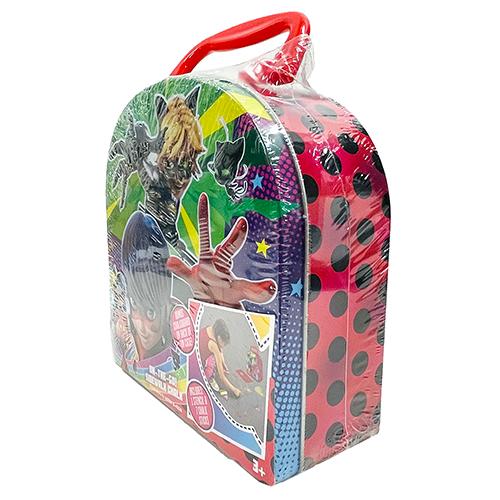 ミラキュラス レディバグ 缶入り チョーク セット 17138 お絵描き 知育