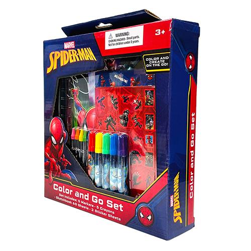 スパイダーマン アートセット 4アイテム 17145 SPIDERMAN グッズ