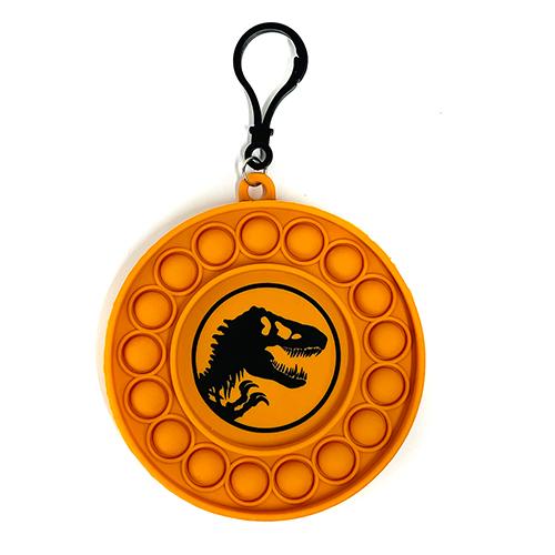 ジュラシックワールド プッシュ ポップ キーチェーン ( オレンジ