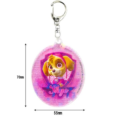 パウパトロール キラキラ アクリル キーホルダー ( スカイ ) 17297