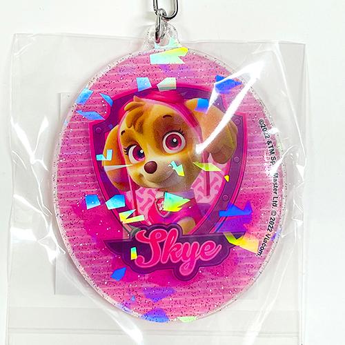 パウパトロール キラキラ アクリル キーホルダー ( スカイ ) 17297 