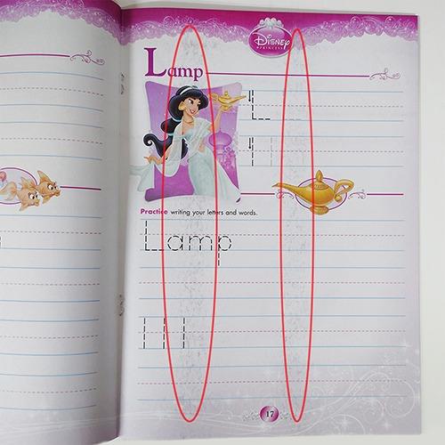 【訳あり】 美女と野獣 ベル アルファベット ワークブック 17318bc 女の子 ディズニープリンセス ドリル 勉強 学習 英語 知育 キャラクター グッズ |  | 06