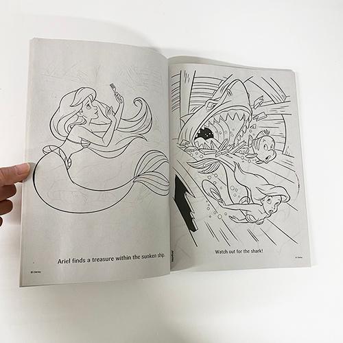 アリエル ぬりえ ( Born to Dream ) 17320a ぬり絵 カラーリングブック おもちゃ フランダー リトルマーメイド ディズニー プリンセス Disney princess |  | 02