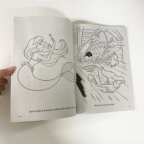 アリエル ぬりえ ( Spirit Bright ) 17320b ぬり絵 カラーリングブック おもちゃ フランダー リトルマーメイド ディズニー プリンセス Disney princess |  | 02