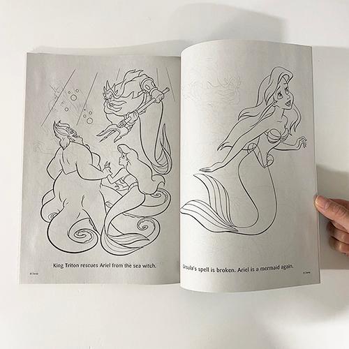 アリエル ぬりえ ( Spirit Bright ) 17320b ぬり絵 カラーリングブック おもちゃ フランダー リトルマーメイド ディズニー プリンセス Disney princess |  | 04