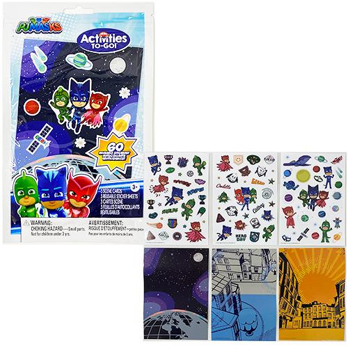 パジャマスク シール シート付 17333 アクティビティー おうち遊び