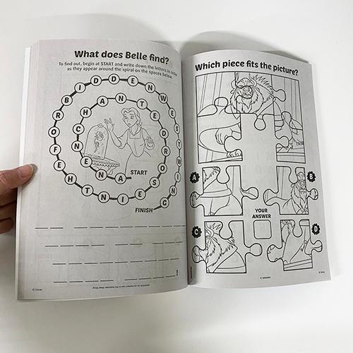 美女と野獣 ぬりえ ( Tale as old Time ) 17337b ぬり絵 カラーリング