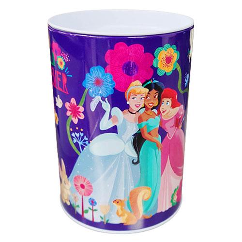 ディズニープリンセス 貯金箱 ( パープル ) 17338b ちょきんばこ