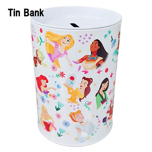 ディズニープリンセス 貯金箱 ( ホワイト ) 17338c ちょきんばこ